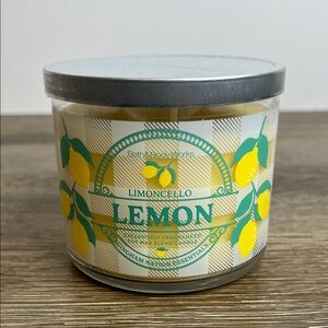 🍋 Bath & Body Works “Limoncello Lemon” 3-Wick Candle – NEW – 14.5 oz